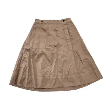 MHL. 마가렛호웰 코튼 스커트 A라인 모카 계열 내추럴