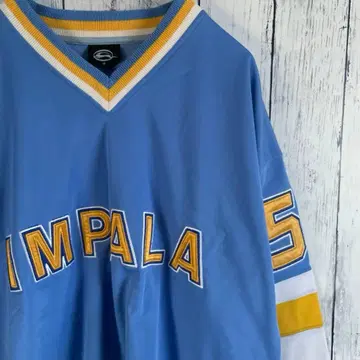 [ 자수 ] 로우라이더 풋볼 셔츠 당시 물품 임팔라 치카노