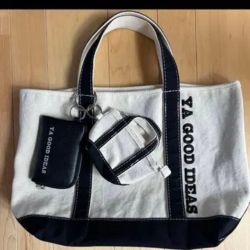 프레임워크 YA GOOD IDEAS BIG & MINI TOTE M 블랙