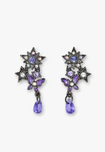 ANNA SUI 메탈 스타 귀걸이