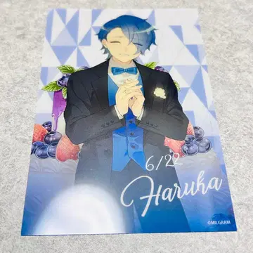 새상품 밀그램 하루카 클리어 카드