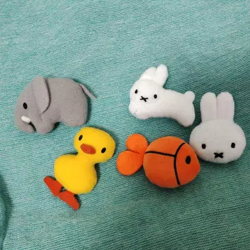 미피 마스코트 배지 마그넷 블루나 애니멀