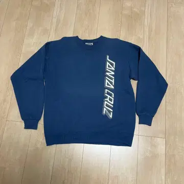 SANTA CRUZ 블루 맨투맨 M 90s Lee