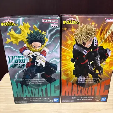 MAXINATIC 미도리야 이즈쿠 & 바쿠고 카츠키 피규어 세트