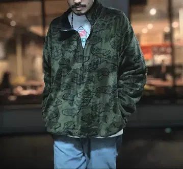 [ REI ] 빈티지 90년대 플리스 하프 지퍼 자켓