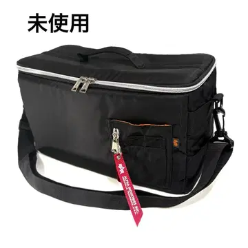 ALPHA INDUSTRIES 카메라백 L 사이즈 MA-1 자켓 소재