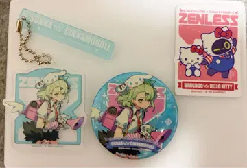 젠레스 존 제로 치나츠 여름 캔뱃지 아크릴 참 봄프 스티커