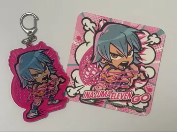 이나즈마 일레븐 GO 키링 페이퍼 코스터 카리야 마사키