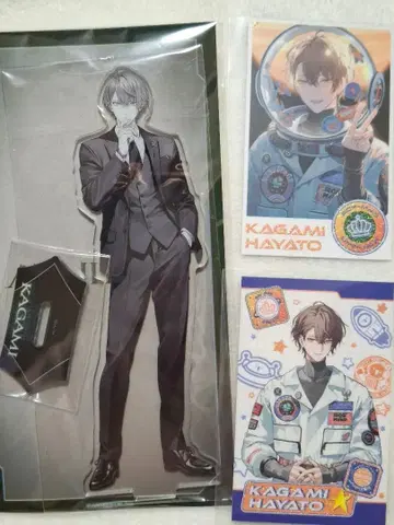 카가미 하야토 진심 키 아크릴 스탠드 폴라로이드