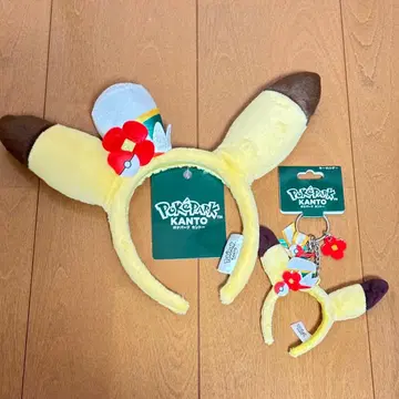 포켓파크 칸토 머리띠 피카츄 카니발 의상 2종