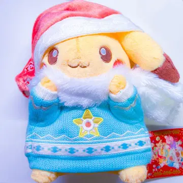 포켓몬 센터 피카츄 크리스마스 한정판 봉제 인형 2024