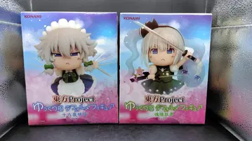 동방Project 유유코풍 SD 피규어 이자요이 사쿠야 콘파쿠 요우무