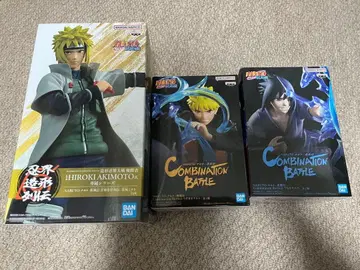 나루토 사스케 콤비네이션 배틀 나미카제 미나토 인계 조형 열전 3체 세트