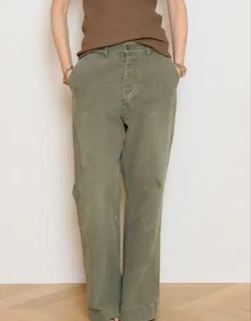 [ 택 포함 ] HERILL USMC 헤링본 트윌 팬츠 38