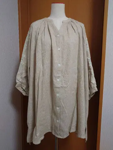 marble SUD 마블슈드 애니멀 레이스 plenty 튜닉