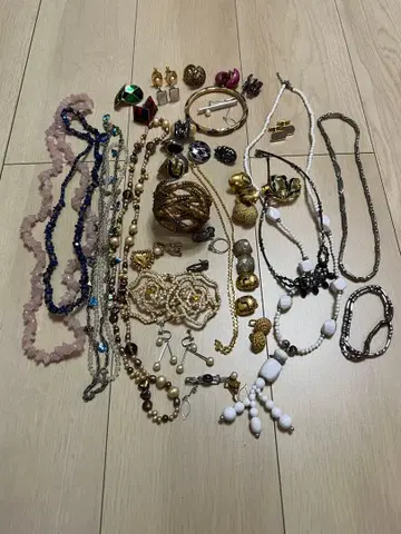 [ 유품 정리 ] 주얼리 세트 목걸이 팔찌 귀찌