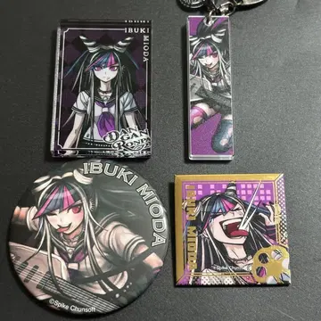 단간론파 15주년 기념전 4점 세트 미오다 이부키