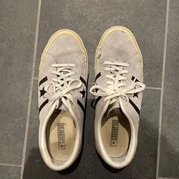 CONVERSE STAR&BARS 그레이 27.5