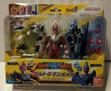 반다이 울트라 액션 피규어 울트라맨 오메가 아머 체인지 세트