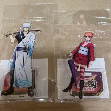 신극장판 은혼 요시와라 염상 카구라 사카타 긴토키 아크릴 스탠드