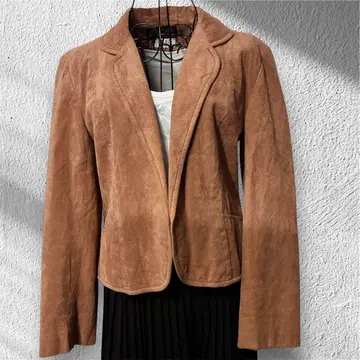 vintage 카멜 자켓 울트라 스웨이드 페미닌 클래식