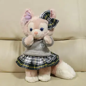 리나벨 스텔라 루 코스튬 후드티 세트 그레이 그린 네이비 체크