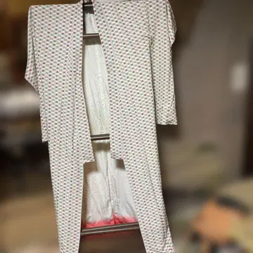 꽃무늬 코몬 기모노