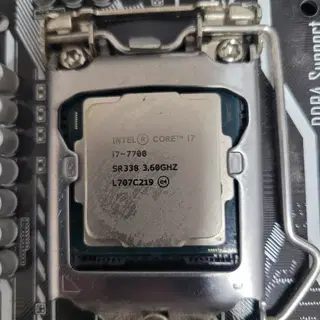 인텔 i7 7700 asus h270 컴퓨터 CPU 메인보드 | CPU/메인보드 | 번개