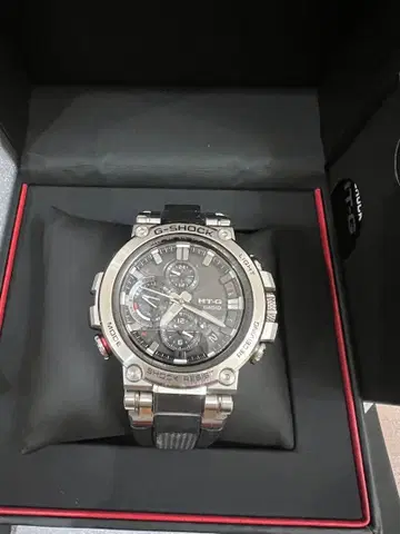 G-SHOCK MT-G 블랙/실버