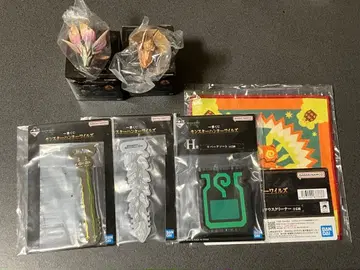 몬스터 헌터 와일즈 제일복권 C상 몬스터 헤드 마그넷 2종 세트 외