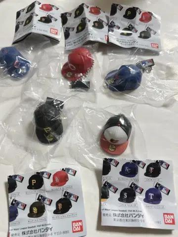 새상품 NEW ERA 59FIFTY MLB 뉴에라 가챠 5개 세트