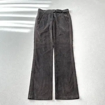 ARMANI corduroy line slacks 38