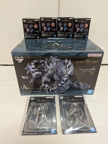 제일복권 몬스터 헌터 와일즈 A상 알슈벨드 외 세트