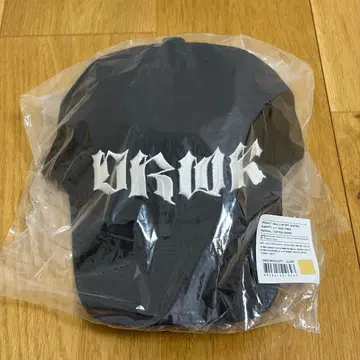 미사용 새상품 aespa dirty work md 모자 캡