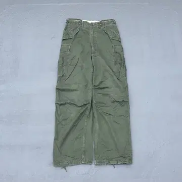 60s usarmy M-51 카고 팬츠 구제 의류 빈티지