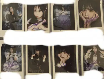 iLiFE! 순령 미키 사인 포함 댓글 포함 폴라로이드 묶음 판매 8장