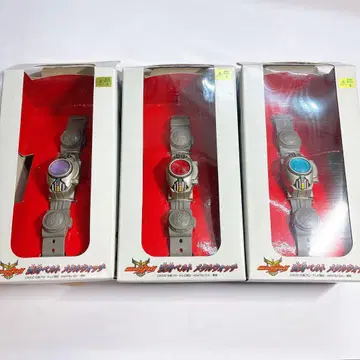 가면라이더 쿠우카 변신 벨트 메탈 워치 3종 세트
