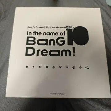 뱅드림 Bang Dream! 10th 복권 프리미엄 아크릴 블록