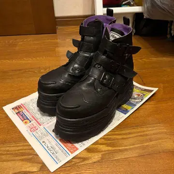 요스케 통굽 스니커즈 5cm 지뢰계 정품