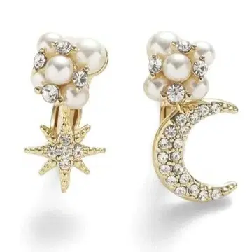 CELFORD(셀포드) 문&스타 버블 펄 귀걸이