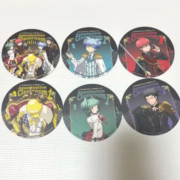 암살교실 애니카페 코스터 컴프세트