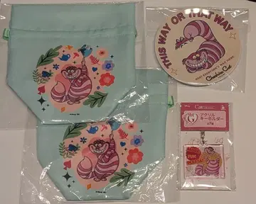 해피 복권 디즈니 고양이 복권 체셔 고양이 4점 세트