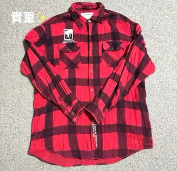 제너럴 리서치 90s 빈티지 버팔로 체크 셔츠 초레어