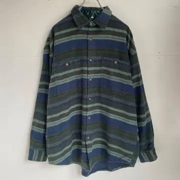 유로 울 혼방 셔츠 구제 의류 빈티지 프렌치 유럽 구제 의류 보더