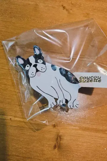 쿠쿠슈제트 프렌치 불독 클립