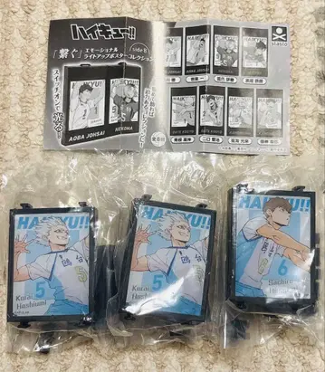 하이큐!! 라이트업 포스터 컬렉션 호시우미 코라이 히루가미 코지로