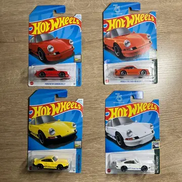 Hot Wheels 포르쉐 911 4대 세트
