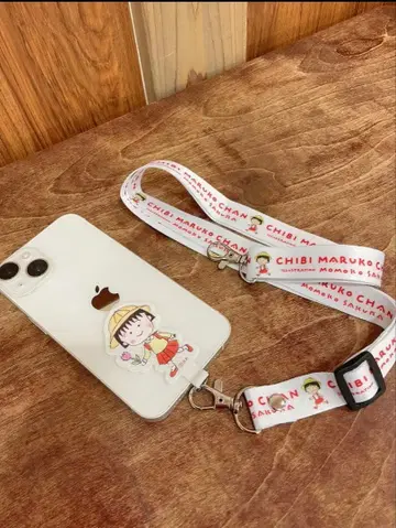 마루코는 아홉살 스트랩 핸드폰 숄더