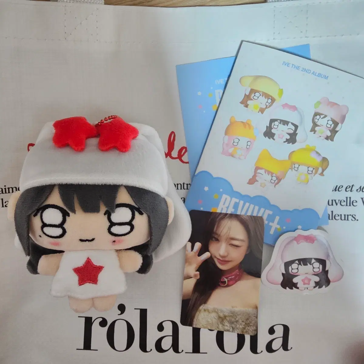 Ive Revive album Petit Ive Jang Wonyoung doll poca | Bunjang Global