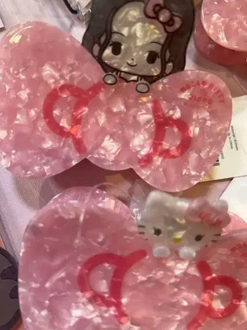 키티 BLACKPINK 지수 헤어 클립 JISSO kitty 한국